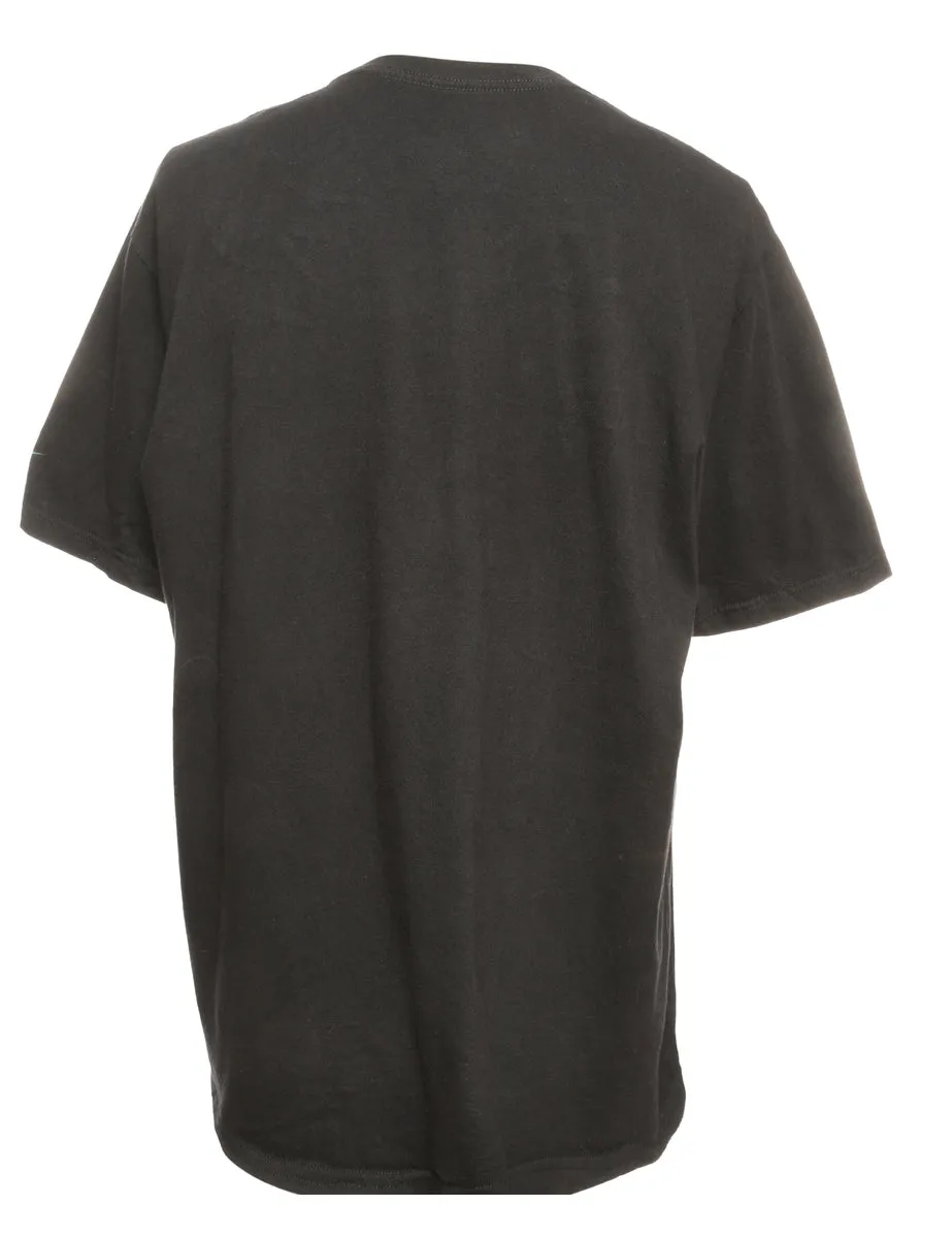 Nike Black Printed NFL Sports T-shirt - M