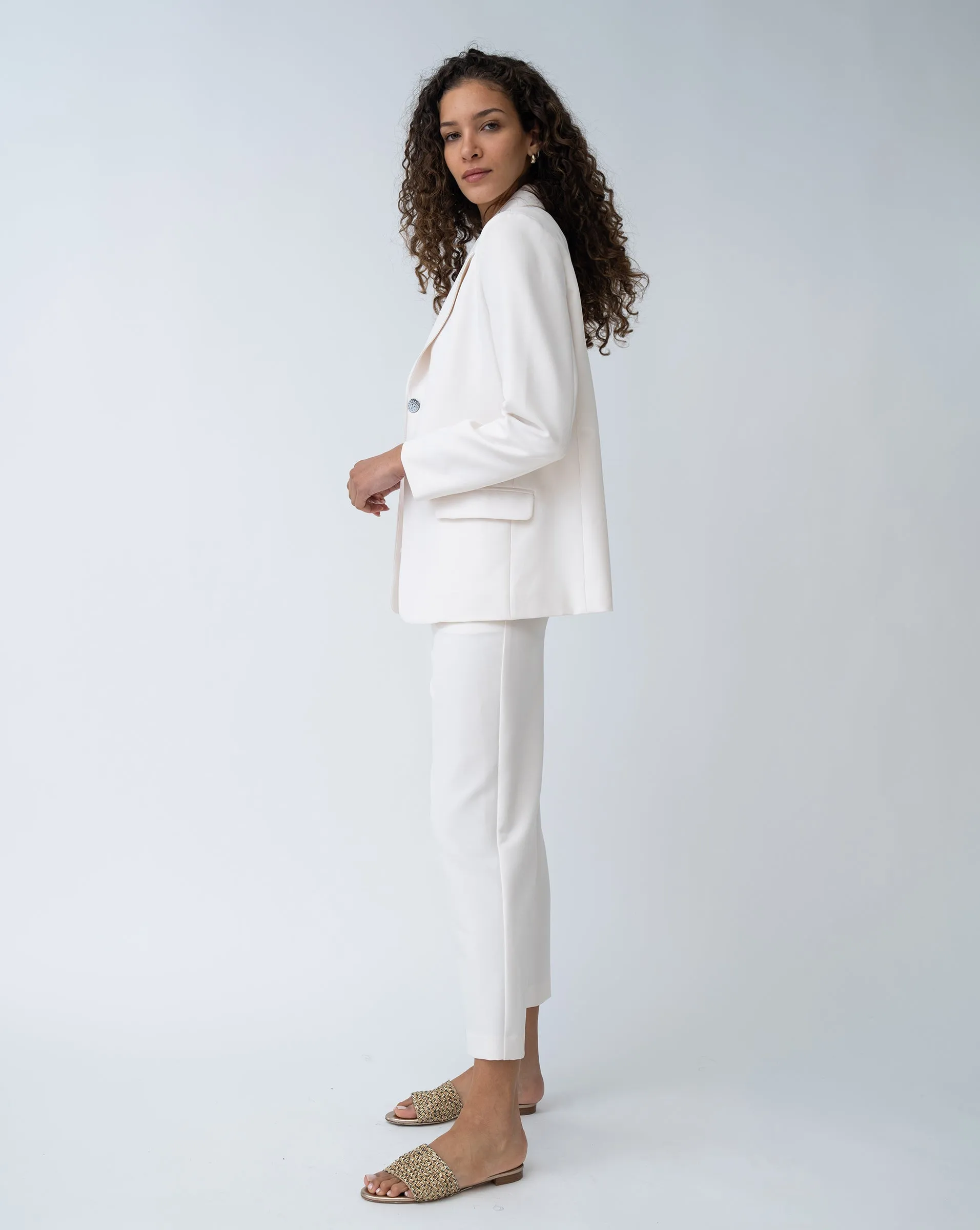 Notch Collar Blazer