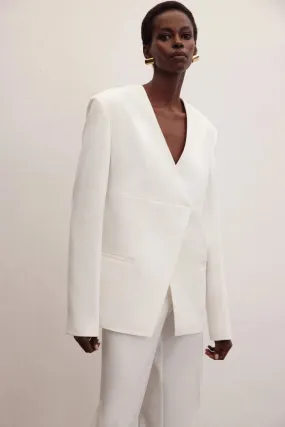 Onyx | Oversized Blazer White