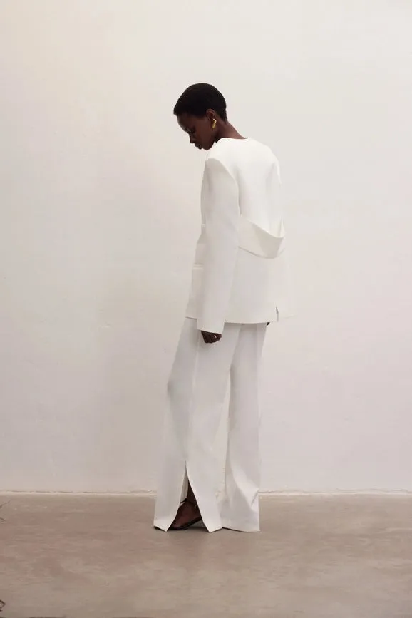 Onyx | Oversized Blazer White
