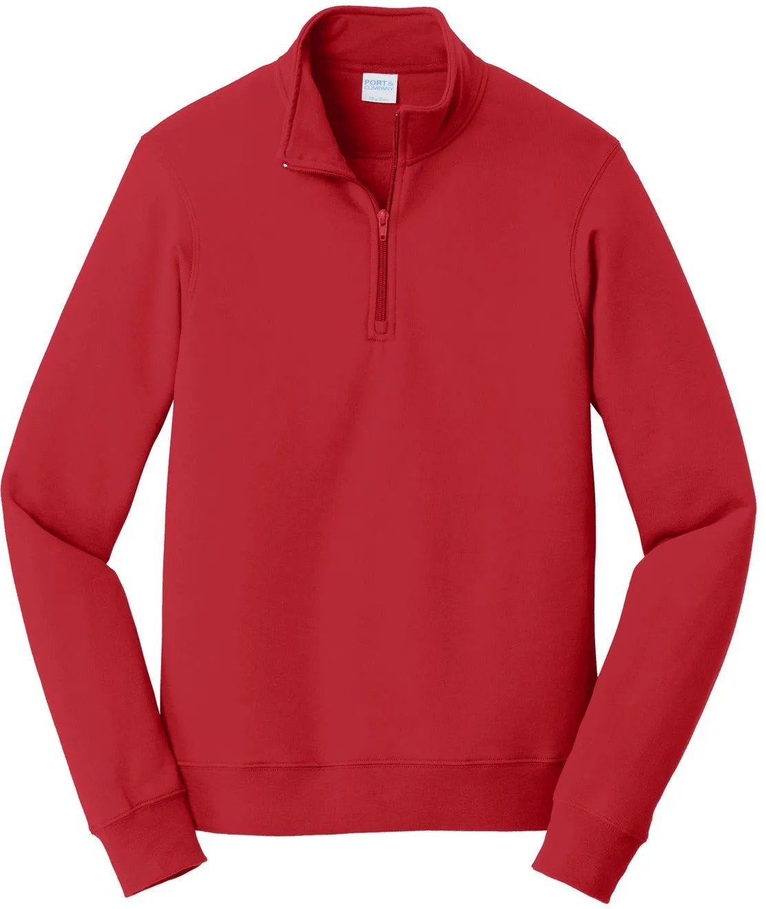 Port & Company Fan Favorite Fleece 1/4-Zip Pullover Sweatshirt