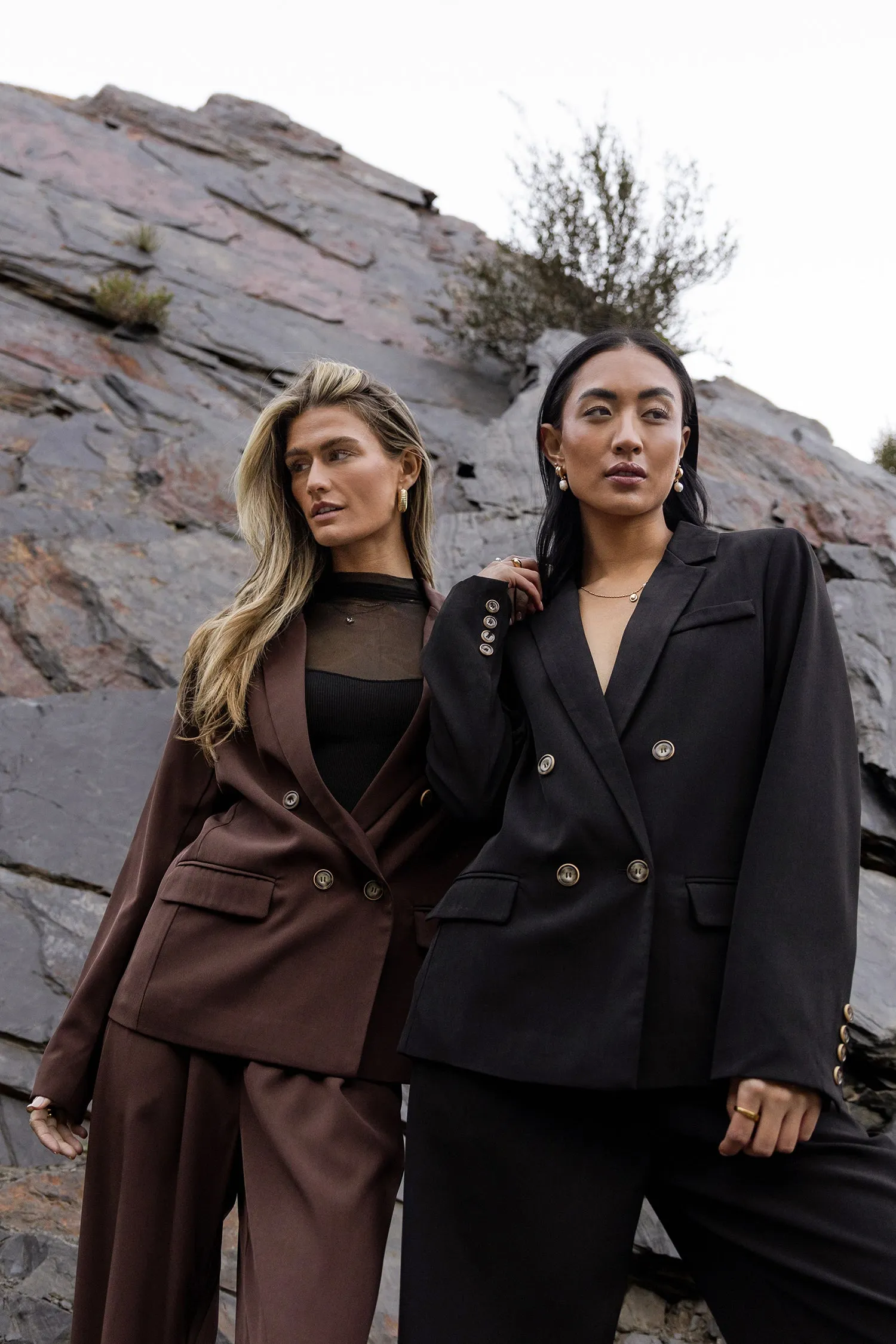 Romaine Blazer in Black - FINAL SALE
