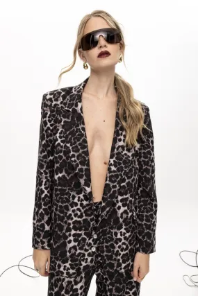 Ruller leopard blazer