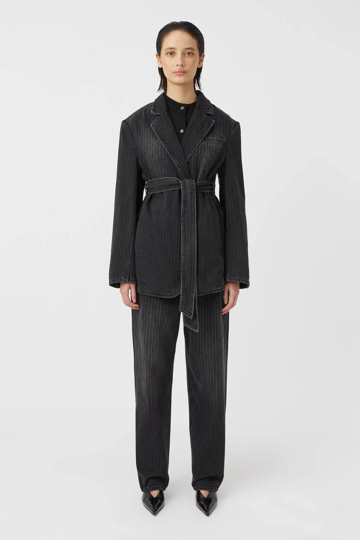 Ryland Denim Blazer