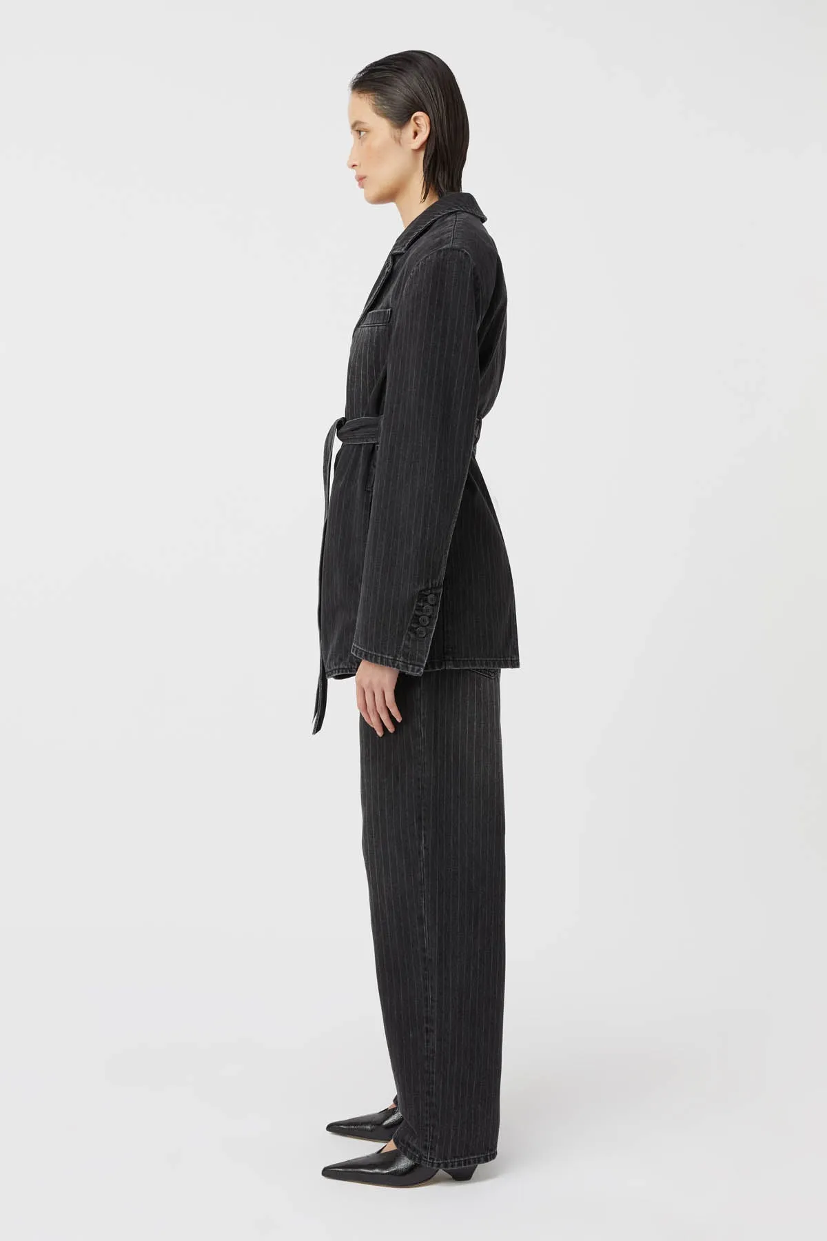 Ryland Denim Blazer