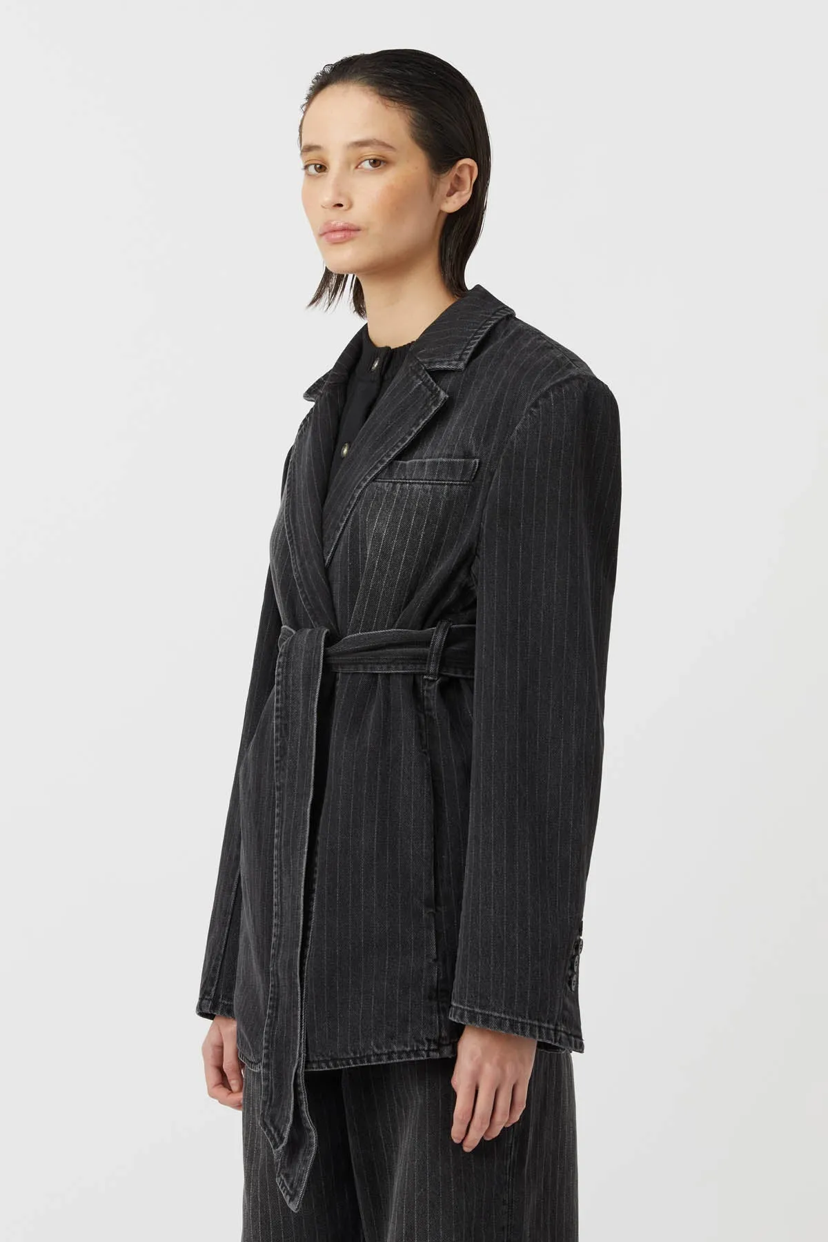 Ryland Denim Blazer