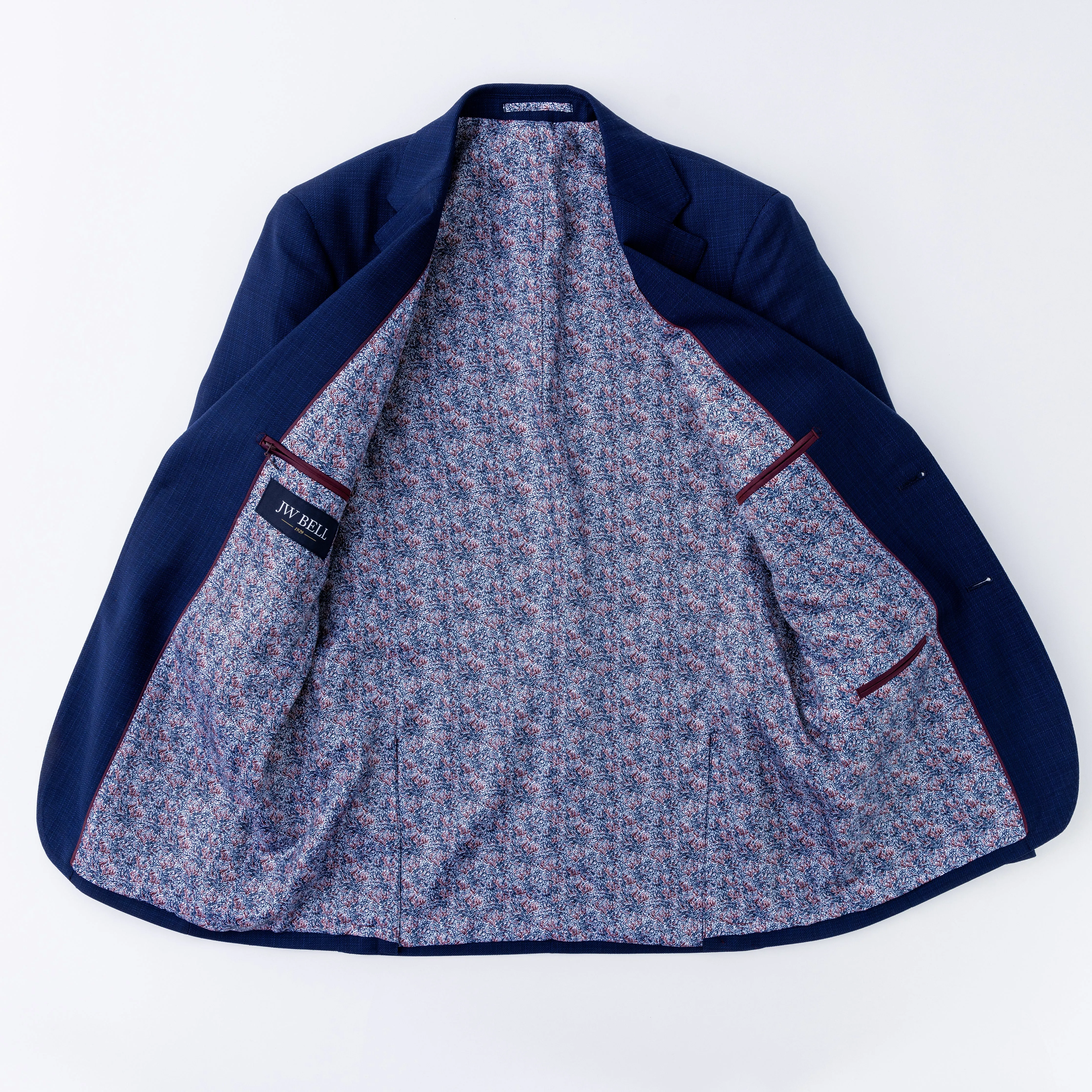 Signature Navy Wool Blazer