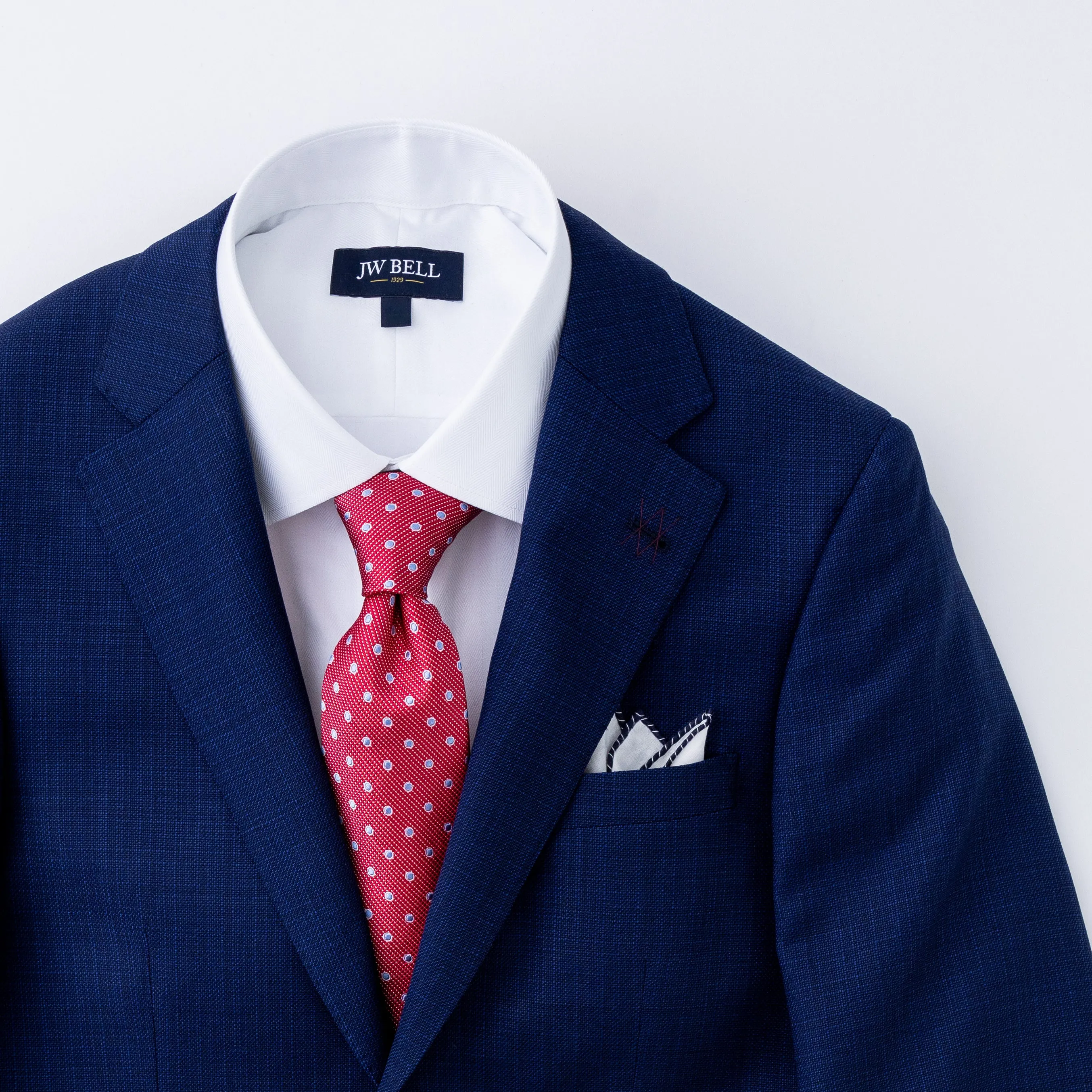 Signature Navy Wool Blazer