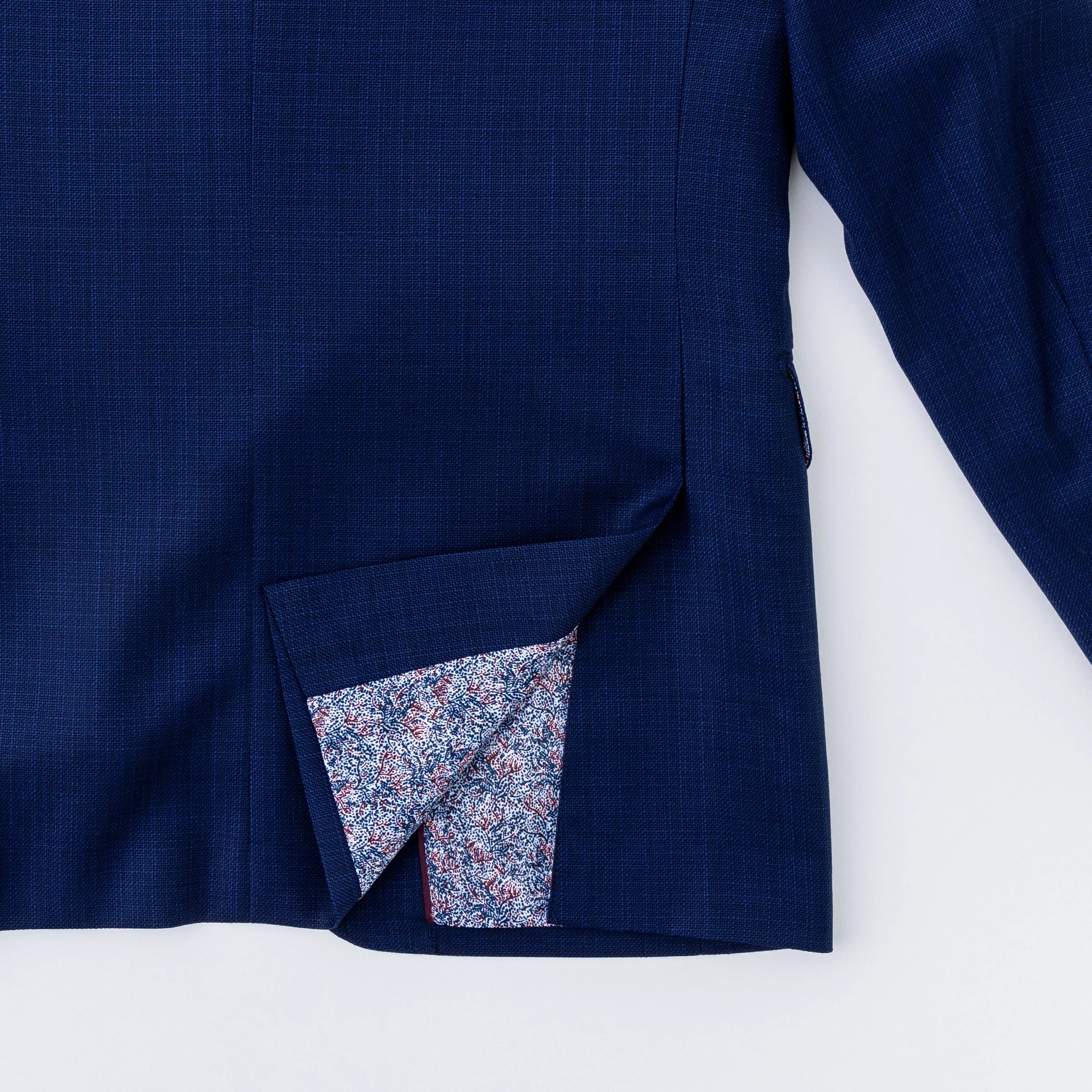 Signature Navy Wool Blazer