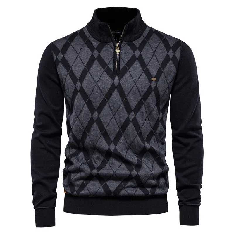 Sleek Zip-Up Cardigan