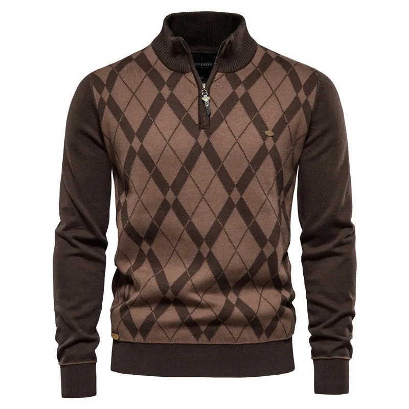 Sleek Zip-Up Cardigan