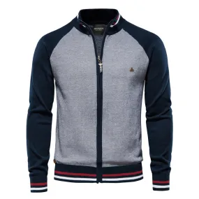 Sleek Zip-Up Cardigan