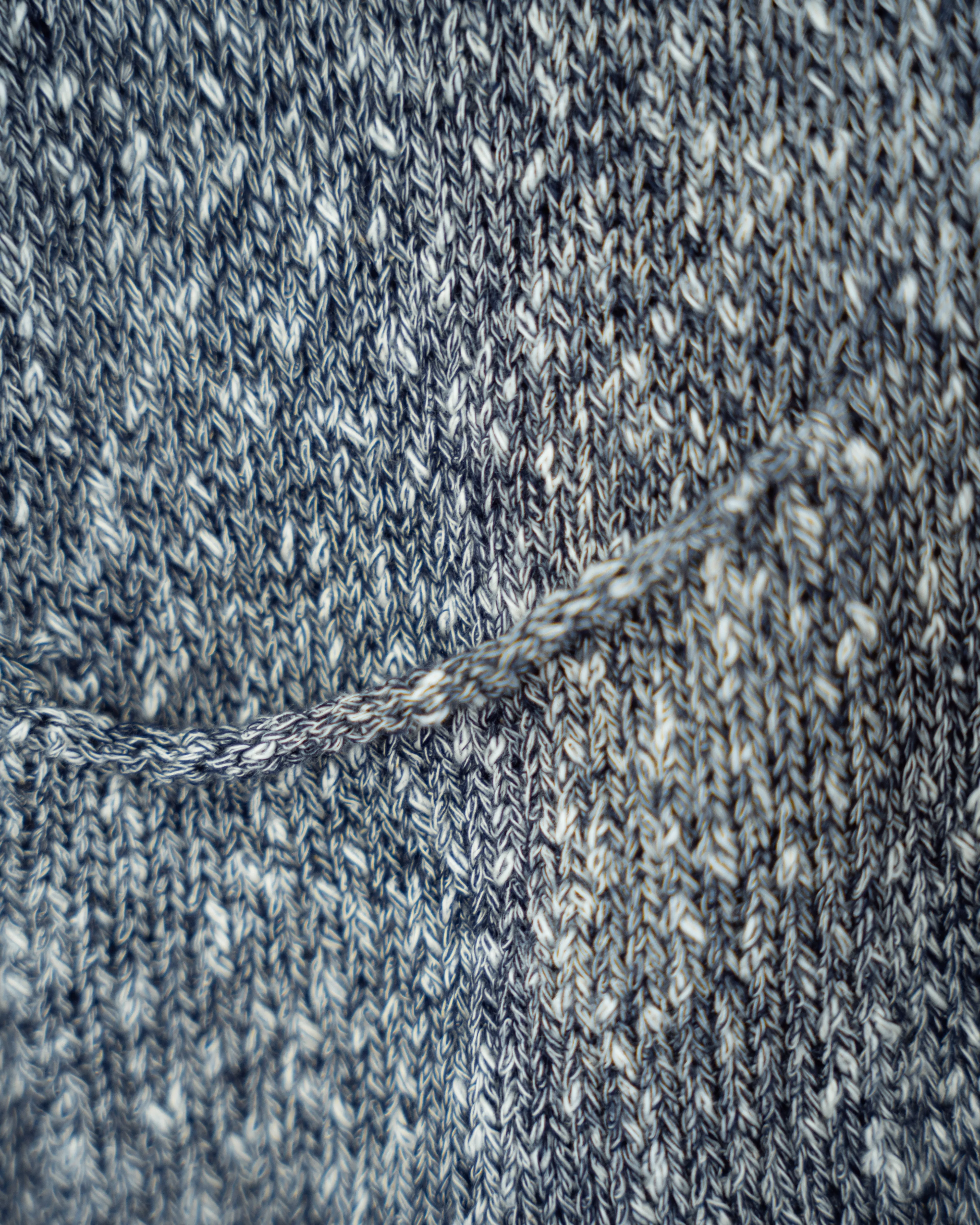 Sleeveless Knit Vest (Blue Mix)