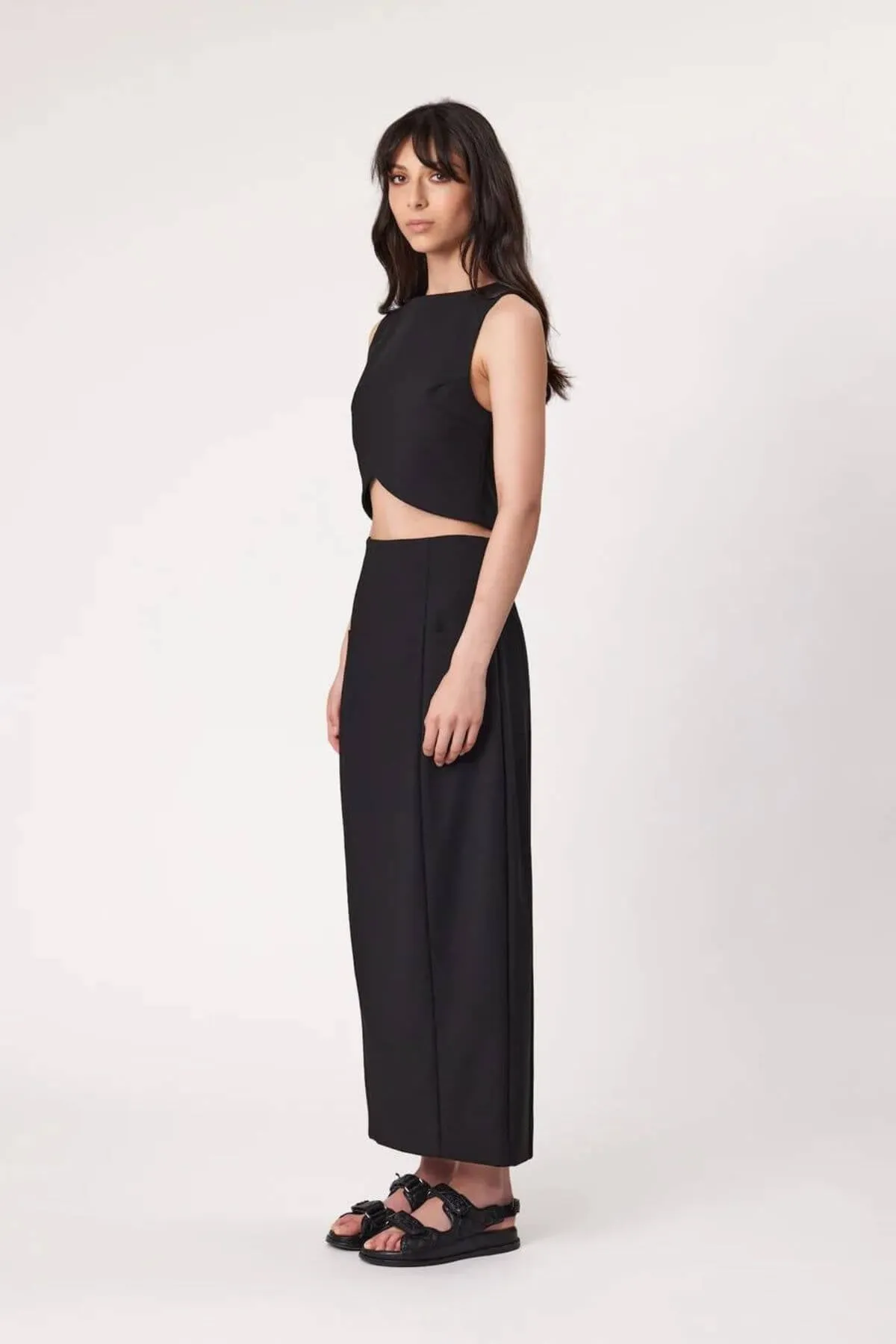 SOPHIA TOP BLACK