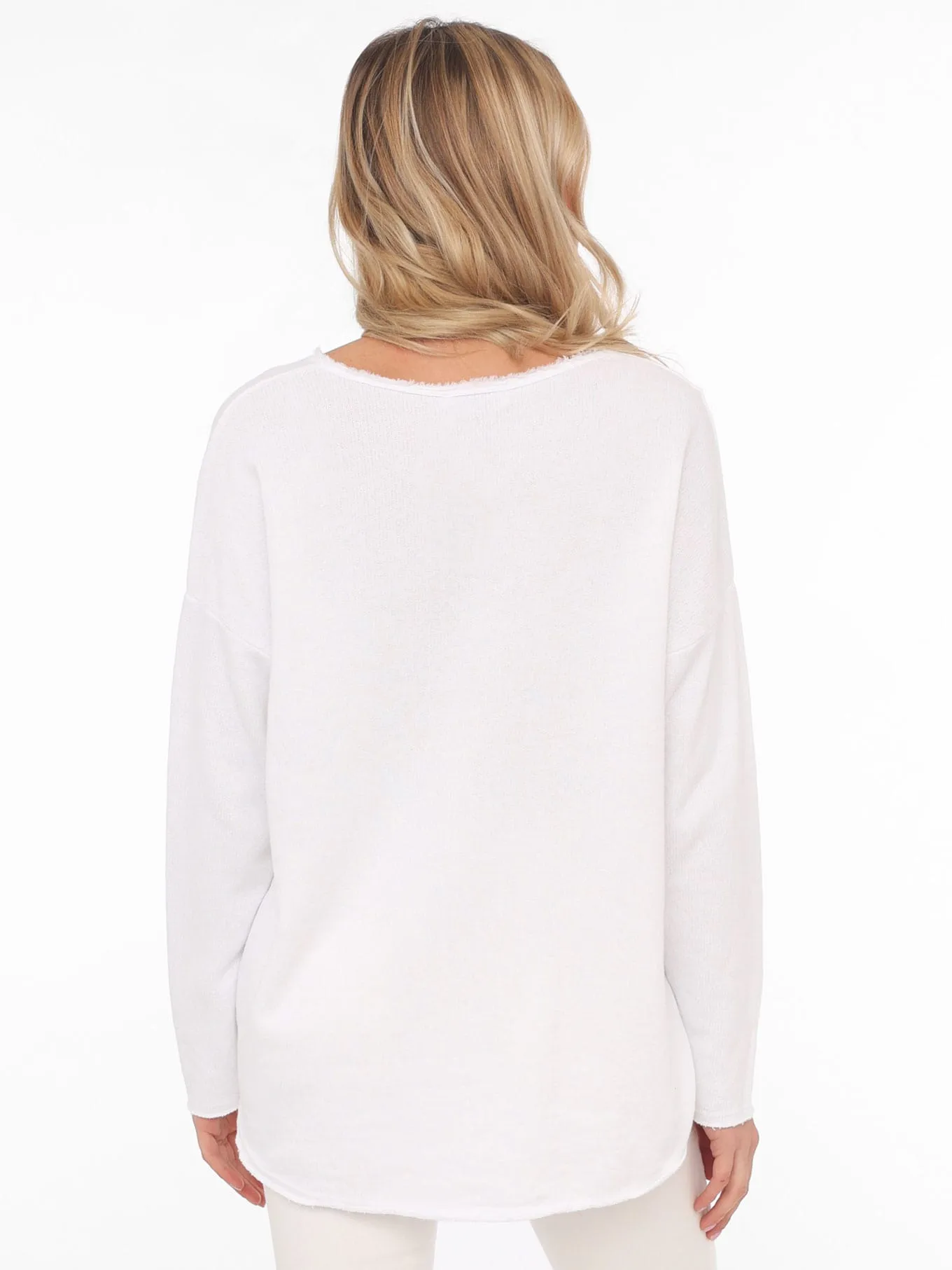 Sweatshirt Positive cremeweiß