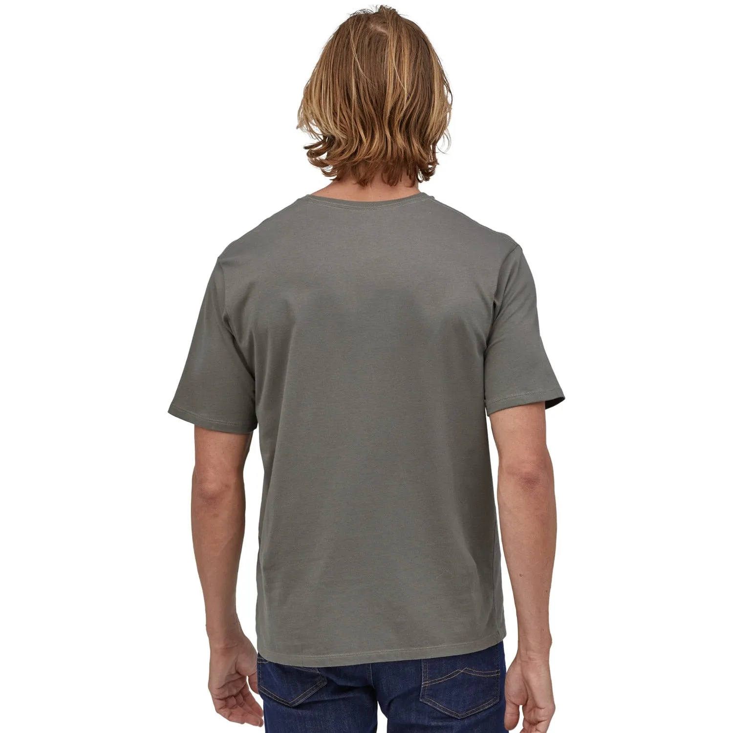 T-Shirt Patagonia Back for Good - Grigio