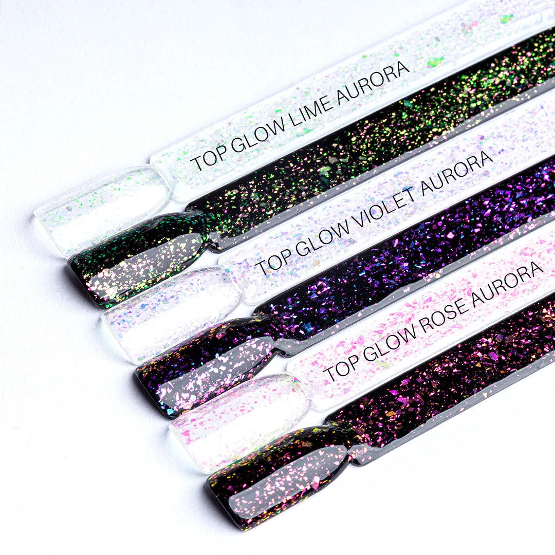 Top Glow Rose Aurora Flakes 9902-7 -  7,2 ml