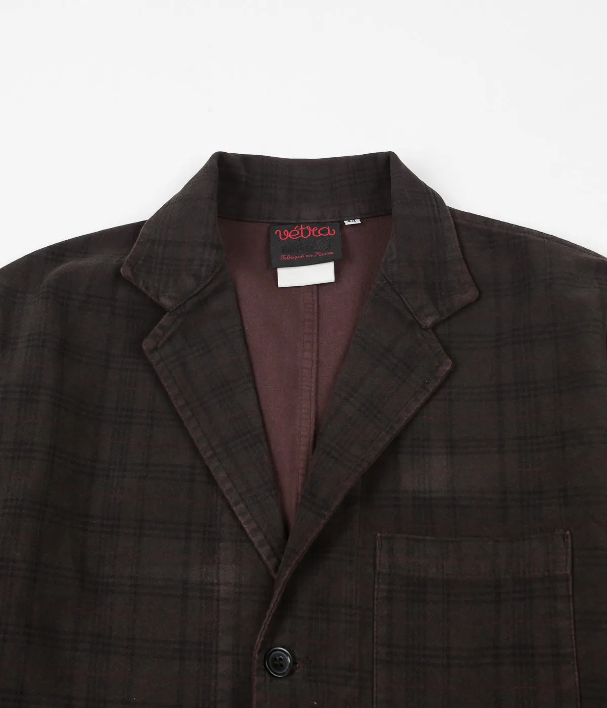Vetra Check Blazer - Cacao