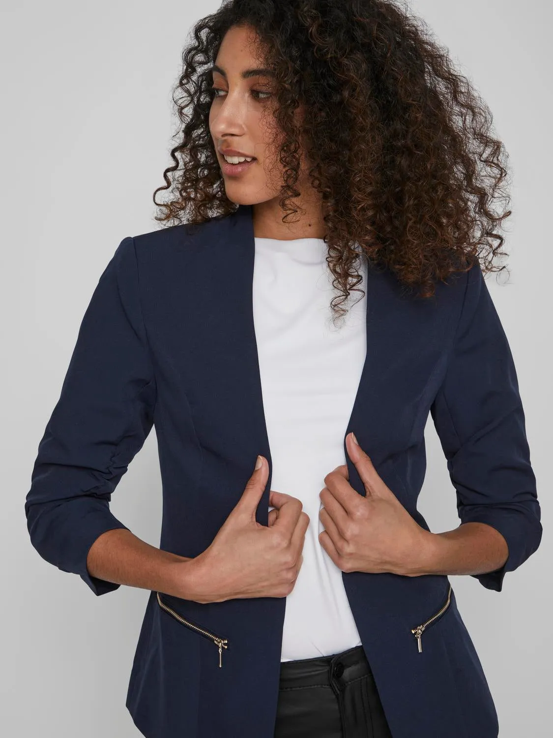 VIJOY Blazer - Navy Blazer