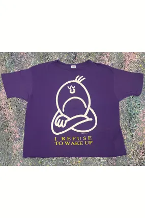 Vintage 1994 Jim Benton I Refuse To Wake Up Tee- OSFA