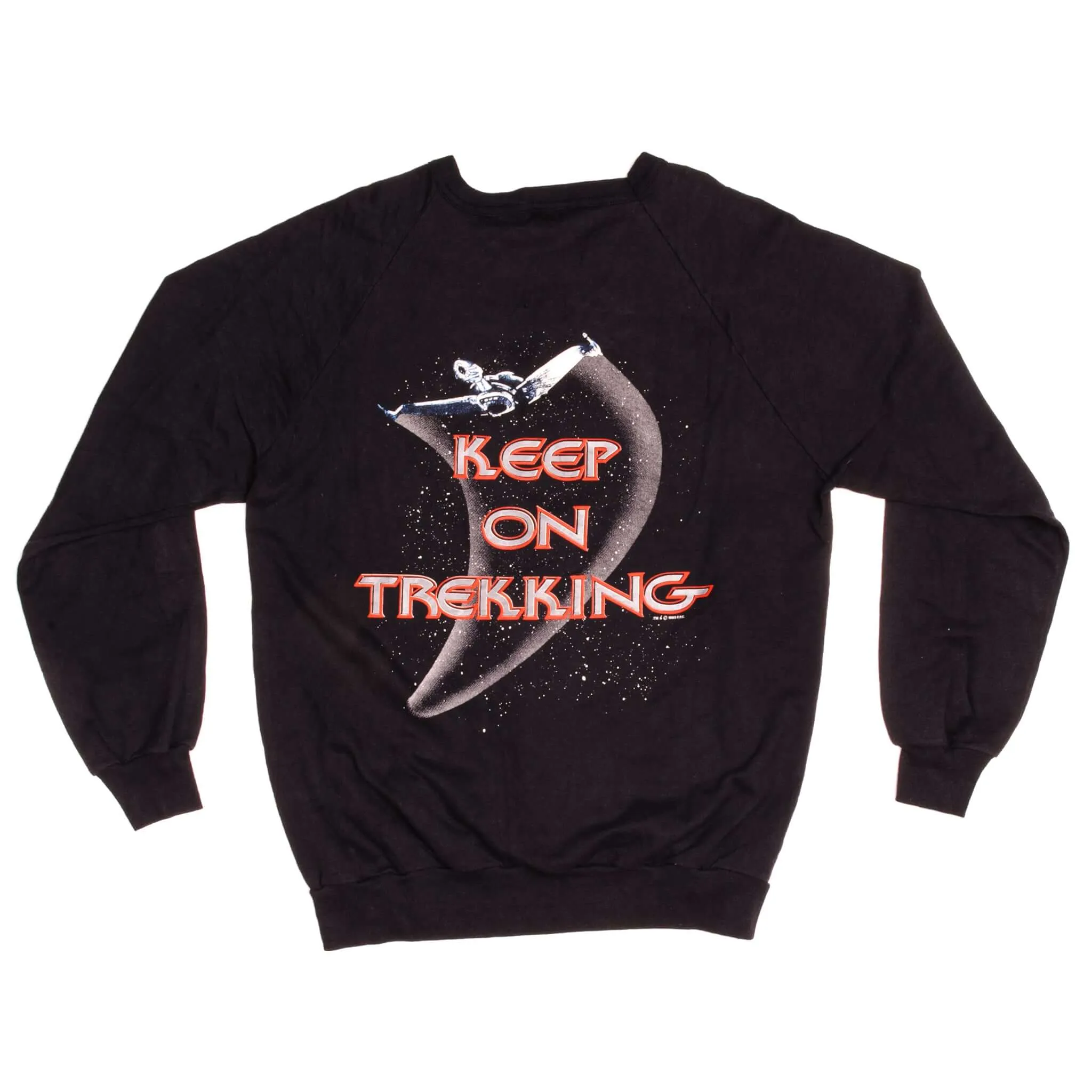 VINTAGE STAR TREK SWEATSHIRT 1989 SIZE LARGE MADE IN USA