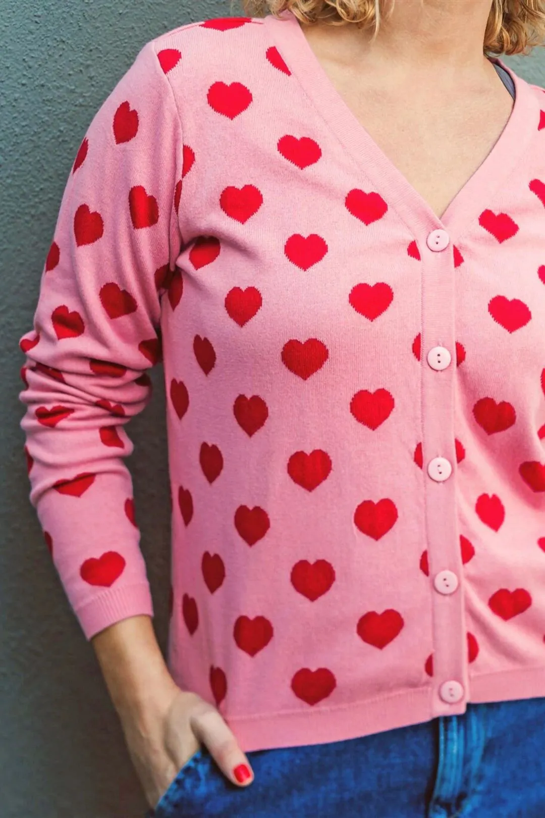 Willow Cardigan (Pink)