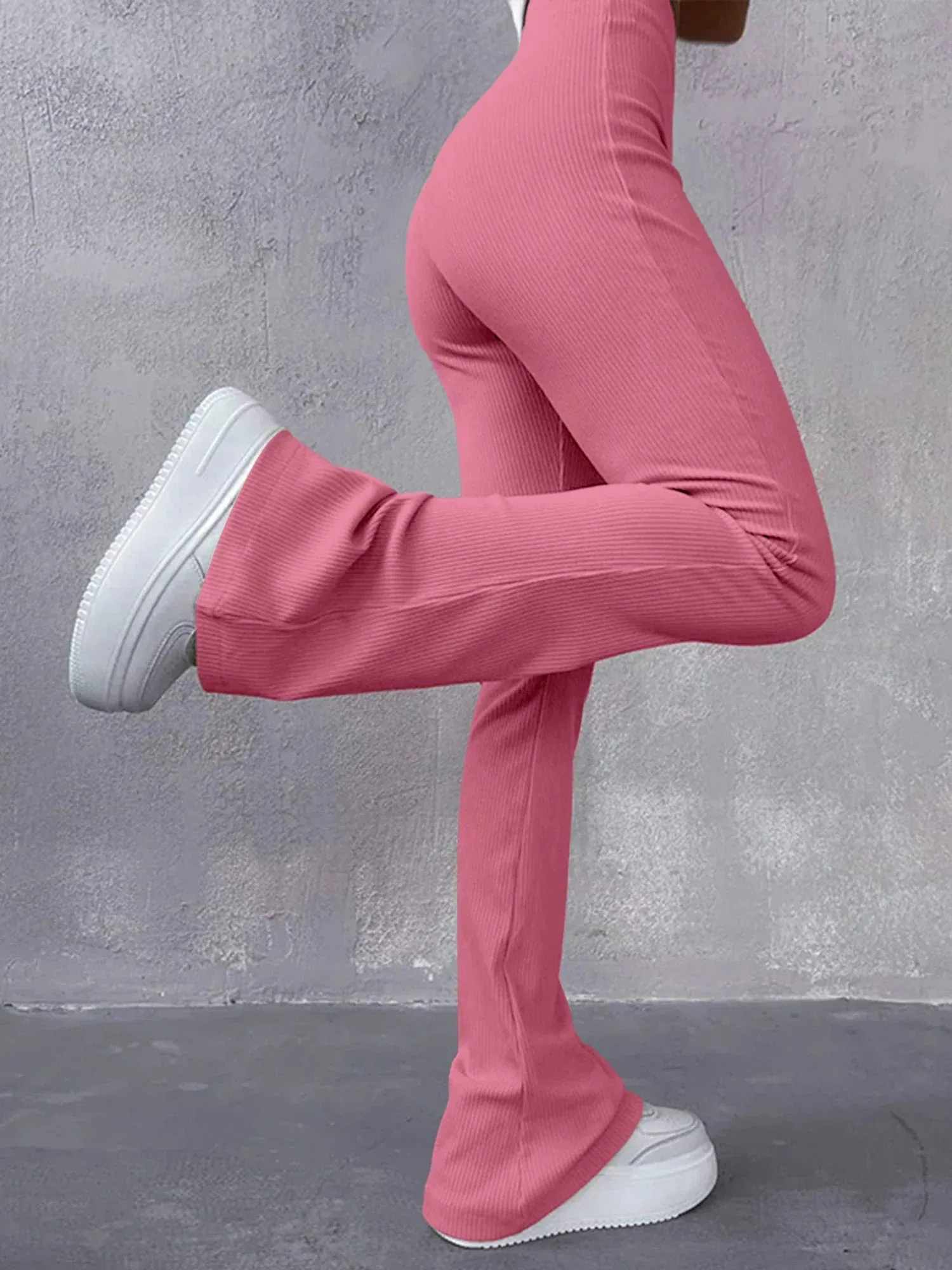 Women High-Waisted Flare Leggings for Casual to Dressy Looks